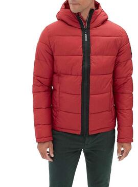 Veste Ecoalf Rockaway Rouge Homme