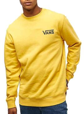 Sweat Vans Exposition Jaune Homme