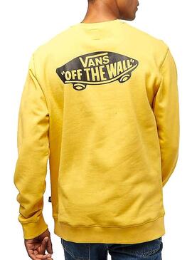 Sweat Vans Exposition Jaune Homme