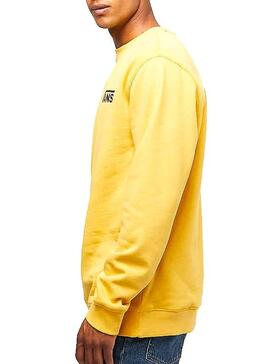 Sweat Vans Exposition Jaune Homme