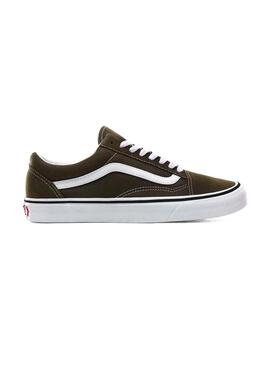 Baskets Vans Old Skool Vert Homme