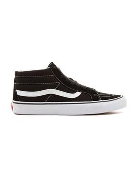 Baskets Vans Sk8 Mid Black Femme et Homme