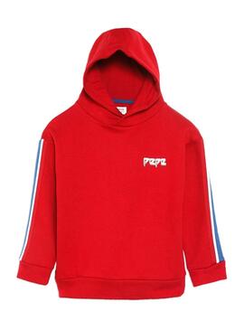 Sweat Pepe Jeans Nars Rouge Fille