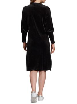 Adidas Black Velvet Dress Pour Femme