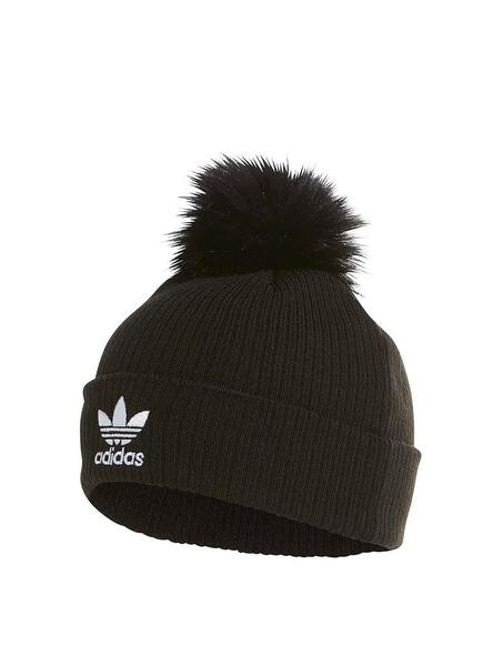 Bonnet Adidas Pompon Black Pour Femme