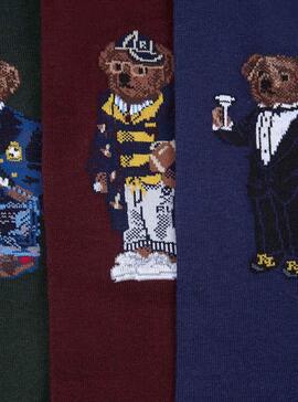 Chaussettes Polo Ralph Lauren Bear Jobs Homme