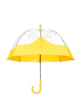 Parapluie Hunter Moustache Jaune