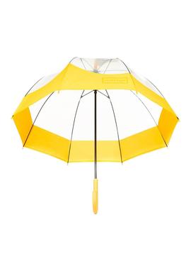 Parapluie Hunter Moustache Jaune