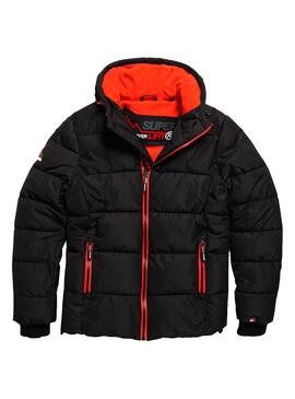 Veste Superdry Sports Puffer Noir Homme