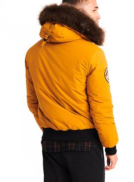 Veste Superdry Everest Bomber Jaune Homme