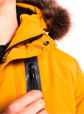 Veste Superdry Everest Bomber Jaune Homme