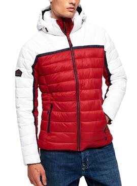 Veste Superdry Dolman Downhill Blanc Homme