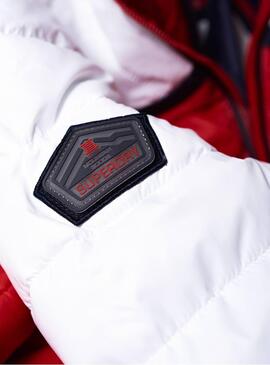 Veste Superdry Dolman Downhill Blanc Homme