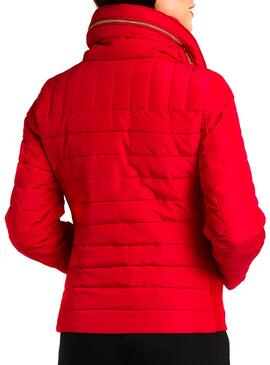 Veste Naf Naf Rouge rembourré pour Femme