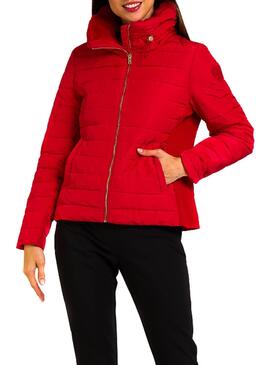 Veste Naf Naf Rouge rembourré pour Femme