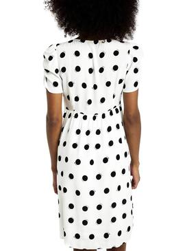 Robe Naf Naf à pois Blanc pour Femme