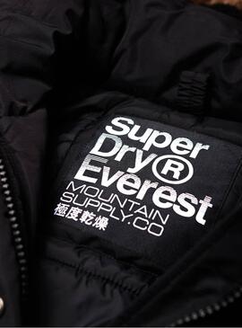 Parka Superdry Ashley Everest Noir Femme