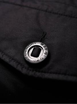 Parka Superdry Ashley Everest Noir Femme