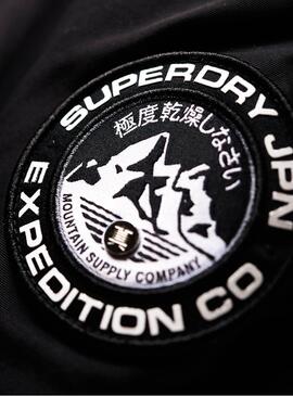 Parka Superdry Ashley Everest Noir Femme