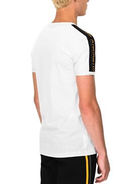 T-Shirt Antony Morato Logo Tape Blanc Homme