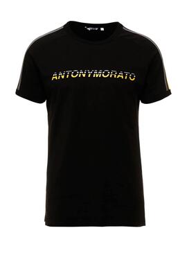 T-Shirt Antony Morato Bande Noire Pour Homme