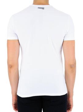 T-Shirt Antony Morato Stampa Blanc Pour Homme