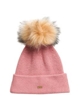 Bonnet Superdry Heritage Rose Femme