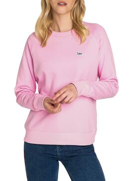 Sweat Lee Plain Rose Femme