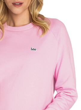 Sweat Lee Plain Rose Femme