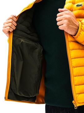 Veste Lacoste Doudoune Jaune Homme