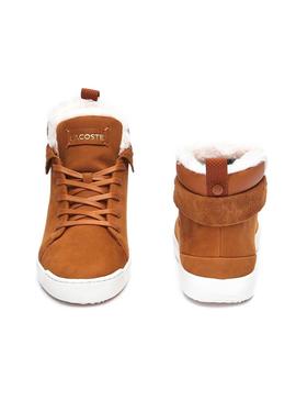 Bottines Lacoste Explorateur Camel Homme