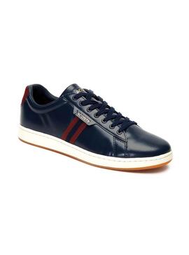 Baskets Lacoste Carnaby Evo Marino Homme