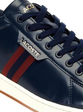 Baskets Lacoste Carnaby Evo Marino Homme