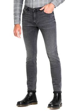Jeans Lee Malone Gris Homme