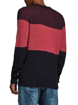 Pull Jack and Jones Frankie Rouge Homme