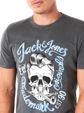 T-Shirt Jack and Jones Kally Noir Homme