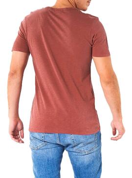 T-Shirt Jack and Jones Kally Rouge Homme