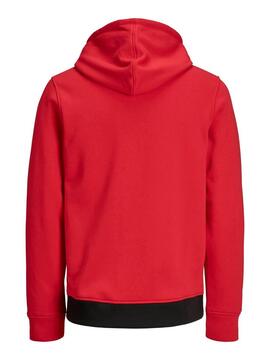 Sweat Jack and Jones Milla Rouge Homme