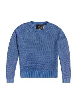 Pull Superdry Freya Acid Blue Woman