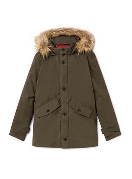 Parka Hackett Arctic Vert Enfante