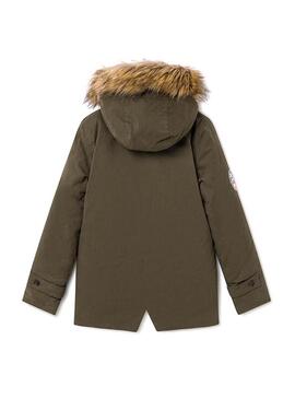 Parka Hackett Arctic Vert Enfante