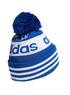 Bonnet Adidas Jacquard Bleu Enfante et Fille