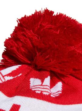 Bonnet Adidas Jacquard Rouge Enfante et Fille