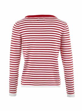 Pull Only Birk Rouge Femme