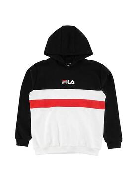 Sweat Fila Logo Noir Enfante