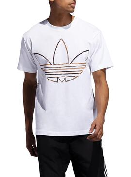 T-Shirt Adidas Aquarelle Blanc Pour Homme