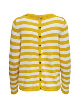 Pull Only Dorthea Jaune Femme