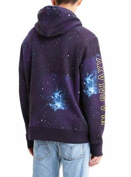 Sweat Levis Star Wars Galaxy Violet Homme
