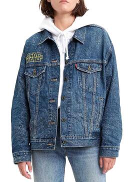 Veste Levis Trucker Denim Star Wars pour Femme