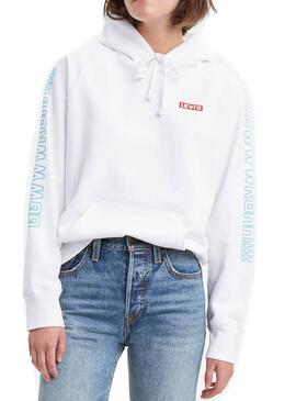 Sweat Levis Chewbacca Blanc de Star Wars Femme